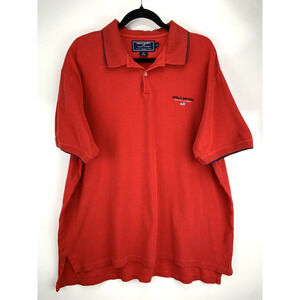 Vintage Polo Sport Ralph Lauren Cotton Polo Shirt Short Sleeve Size XL Red 90s